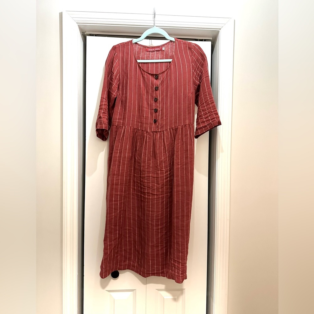 Pyne and Smith number 12 in rhubarb stripe